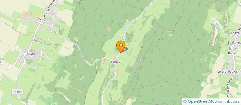 localisation de l'entreprise CAMITY  NANTON