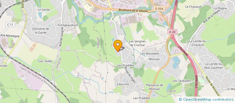 localisation de l'entreprise CAMIX à ANTIBES