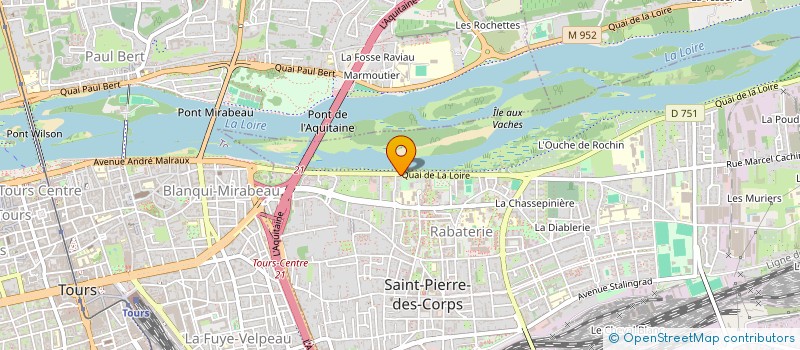 localisation de l'entreprise CAMIZIA  SAINT-PIERRE-DES-CORPS