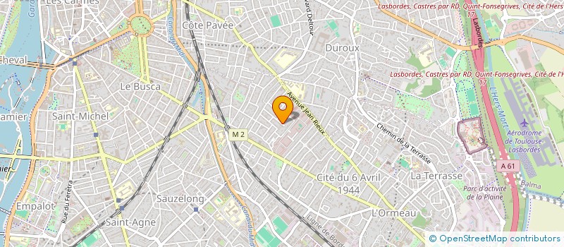 localisation de l'entreprise CAMJER à TOULOUSE