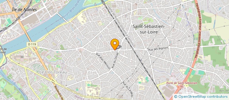 localisation de l'entreprise CAML INVEST à SAINT-SEBASTIEN-SUR-LOIRE