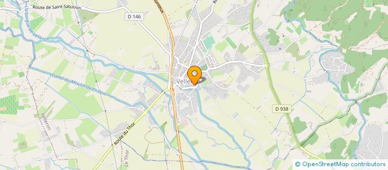 localisation de l'entreprise CAMLEO  VELLERON