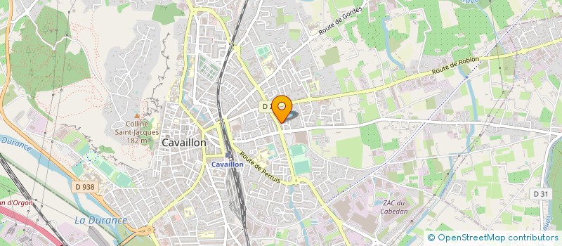 localisation de l'entreprise CAMLOT TRANS à CAVAILLON