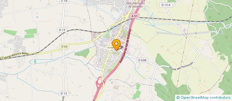 localisation de l'entreprise CAMM  VENELLES