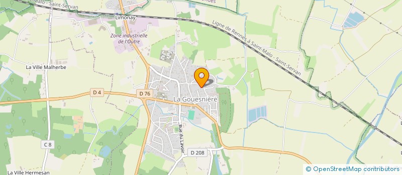localisation de l'entreprise CAMMAR  LA GOUESNIERE