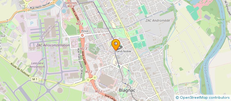 localisation de l'entreprise CAMMAS46  BLAGNAC