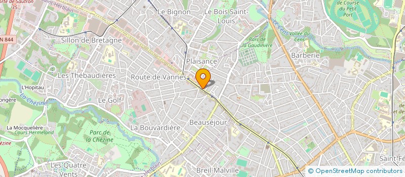 localisation de l'entreprise CAMMEWENN à NANTES
