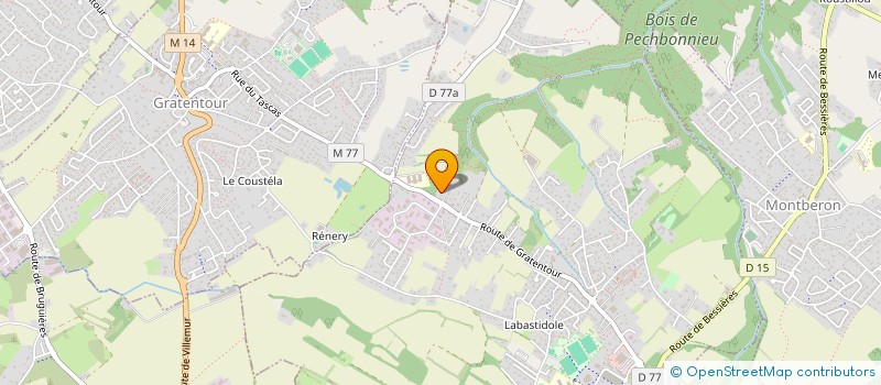 localisation de l'entreprise CAMMILOU  PECHBONNIEU