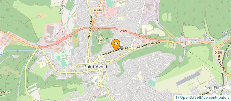 localisation de l'entreprise CAMO 35 à SAINT-AVOLD