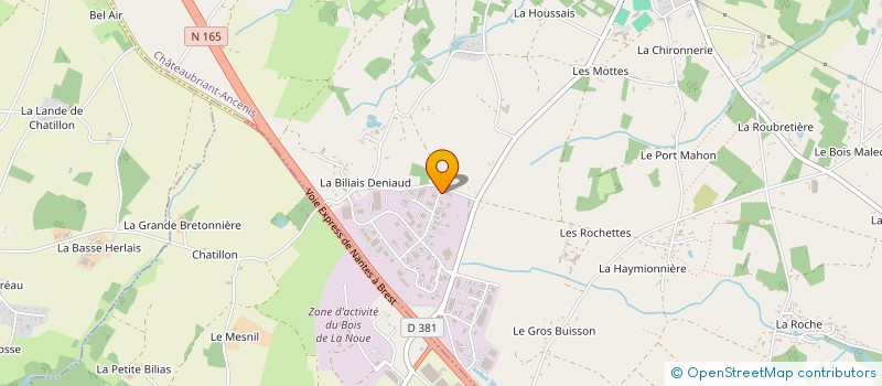 localisation de l'entreprise CAMO à VIGNEUX-DE-BRETAGNE