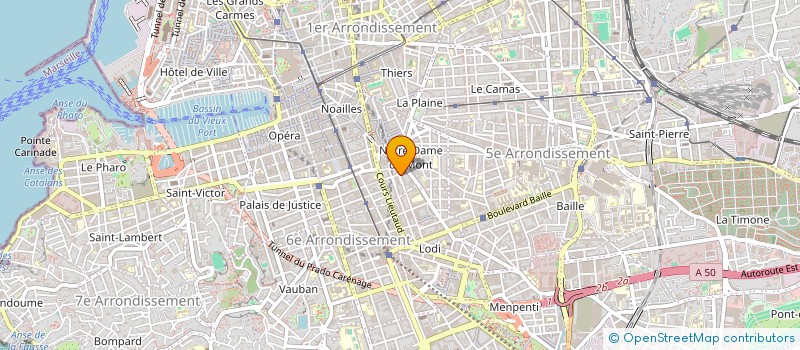 localisation de l'entreprise CAMO à MARSEILLE