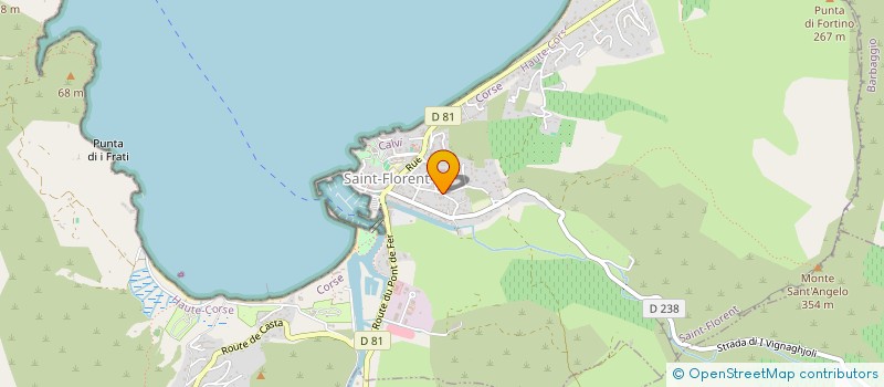 localisation de l'entreprise CAMOB à SAINT-FLORENT