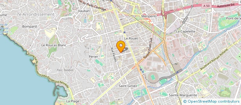 localisation de l'entreprise CAMOIN & CIE à MARSEILLE