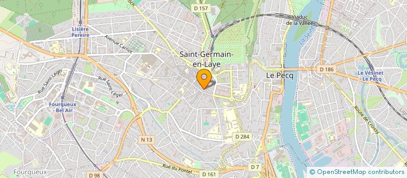 localisation de l'entreprise CAMOMILLE à SAINT-GERMAIN-EN-LAYE