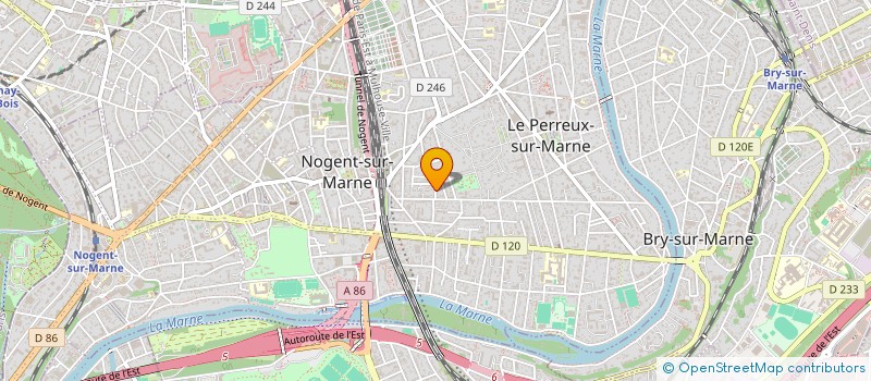 localisation de l'entreprise CAMOMILLE  LE PERREUX-SUR-MARNE
