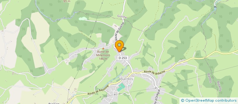 localisation de l'entreprise CAMON PAYSAGES  SAMES