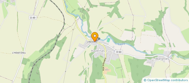 localisation de l'entreprise CAMON PECHE COMPETITION  HAVERNAS