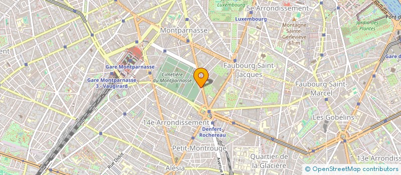 localisation de l'entreprise CAMONGLISS  PARIS