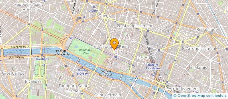 localisation de l'entreprise CAMONI à PARIS