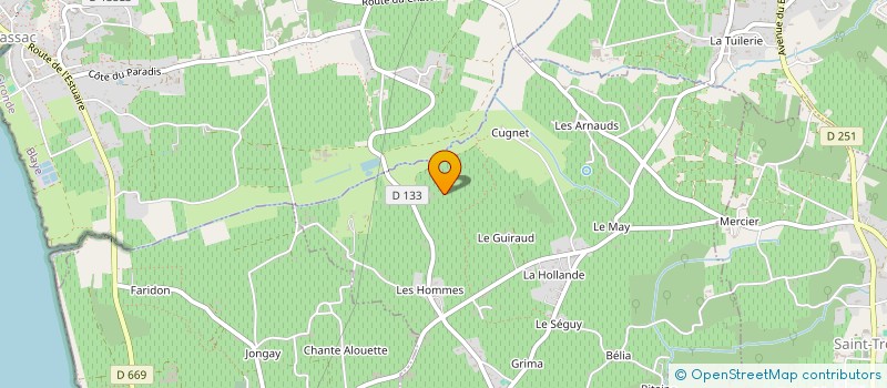 localisation de l'entreprise CAMORAPTOR  VILLENEUVE