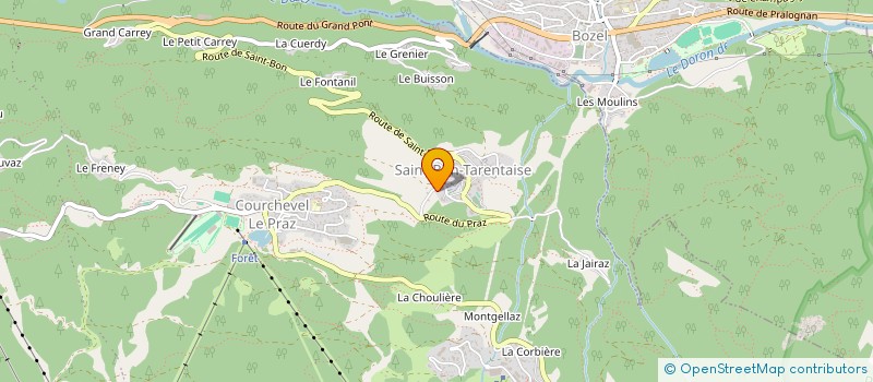 localisation de l'entreprise CAMOSCI à COURCHEVEL