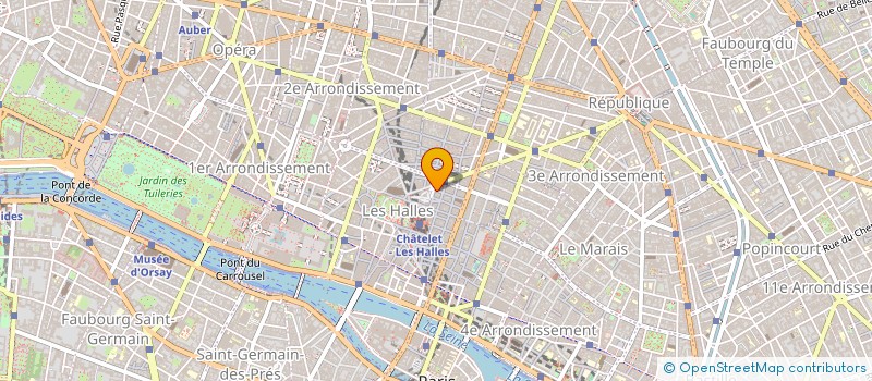 localisation de l'entreprise CAMOUFLAGE à PARIS
