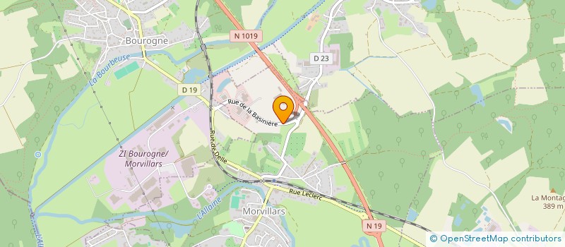 localisation de l'entreprise CAMOZZI DEVELOPPEMENT à MORVILLARS