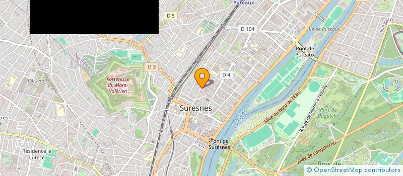 localisation de l'entreprise CAMP DE BASE ERIC LOIZEAU à SURESNES