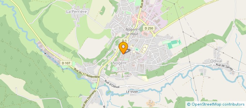 localisation de l'entreprise CAMP DE L ESPERANCE NOGENT à NOGENT