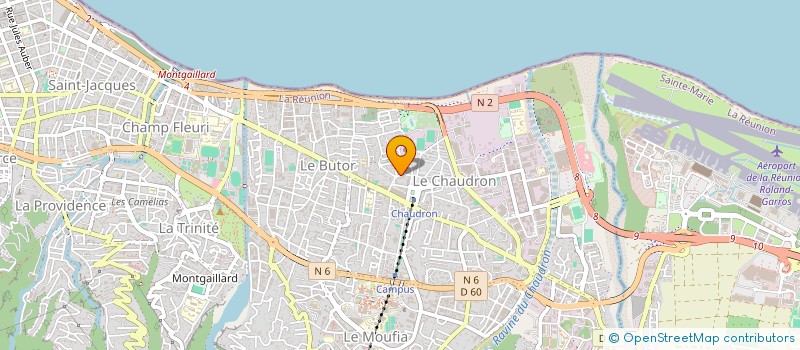 localisation de l'entreprise CAMP DES PETITS à SAINT-DENIS