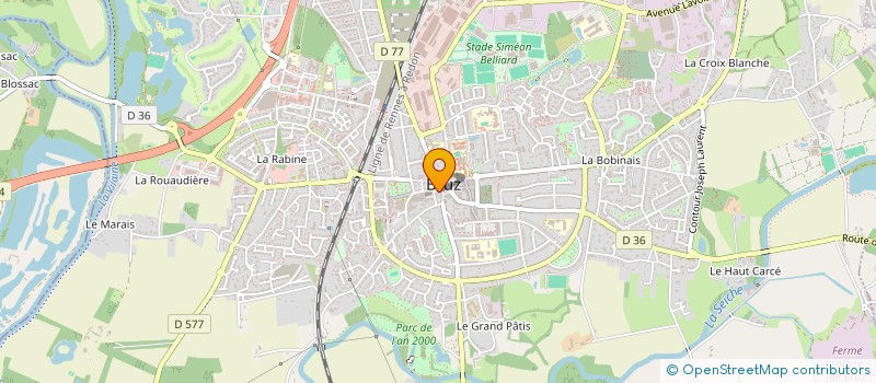 localisation de l'entreprise CAMP GENETS ET BRUYERES  BRUZ