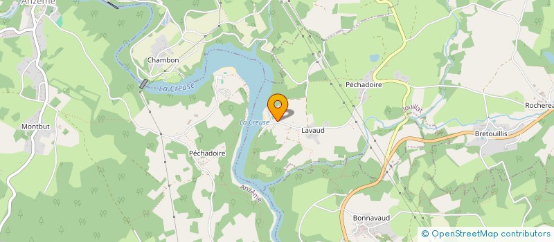 localisation de l'entreprise CAMP LES DEUX à JOUILLAT