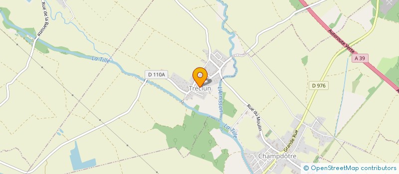 localisation de l'entreprise CAMP PASCAL ET NATHALIE  TRECLUN