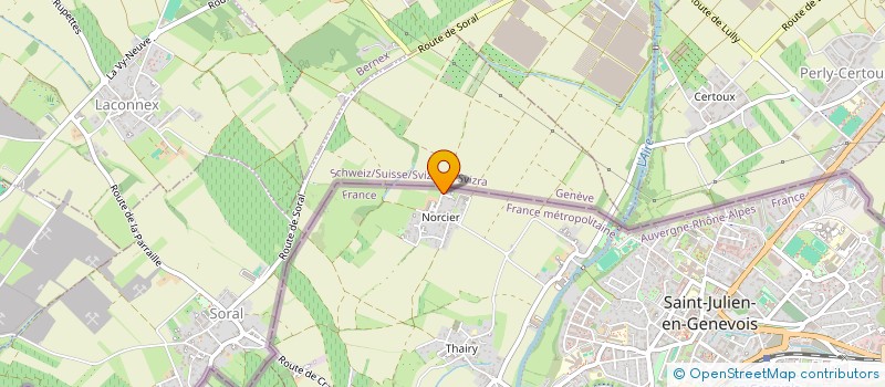 localisation de l'entreprise CAMP PLOMBERIE  SAINT-JULIEN-EN-GENEVOIS