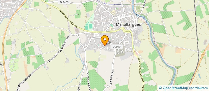 localisation de l'entreprise CAMP'VERT à MARSILLARGUES