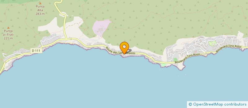 localisation de l'entreprise CAMPA à AJACCIO