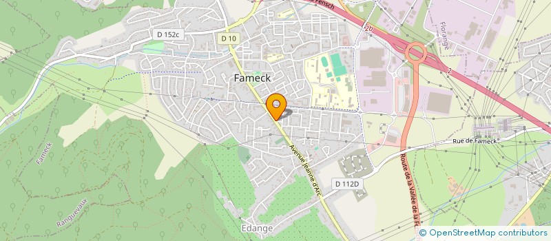 localisation de l'entreprise CAMPA  FAMECK