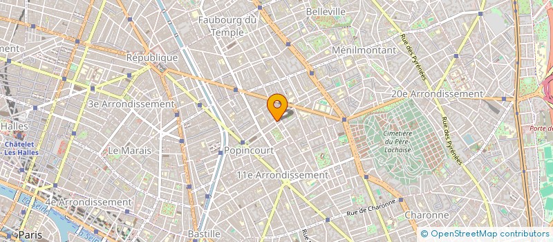 localisation de l'entreprise CAMPA  PARIS