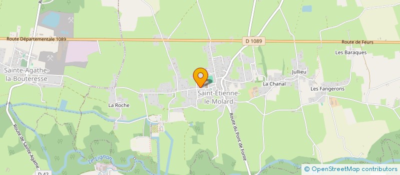 localisation de l'entreprise CAMPAGN'ART  SAINT-SIXTE