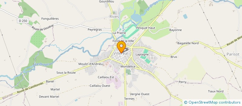 localisation de l'entreprise CAMPAGN'ART à VILLEREAL