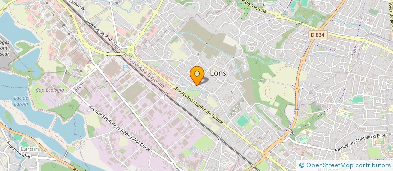 localisation de l'entreprise CAMPAGNE à LONS