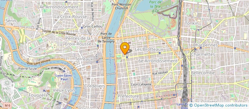 localisation de l'entreprise CAMPAGNE à LYON
