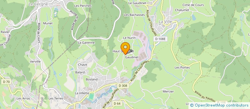 localisation de l'entreprise CAMPAGNE EN FETE  COURS