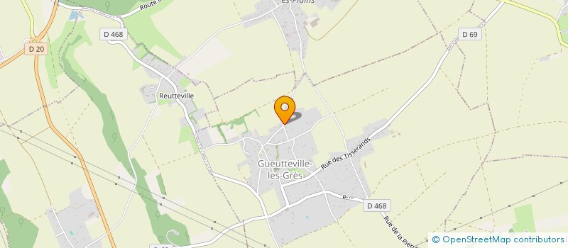 localisation de l'entreprise CAMPAGNE ET MER  GUEUTTEVILLE-LES-GRES