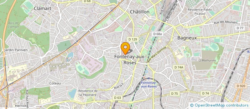 localisation de l'entreprise CAMPAGNE ET TRADITION à FONTENAY-AUX-ROSES