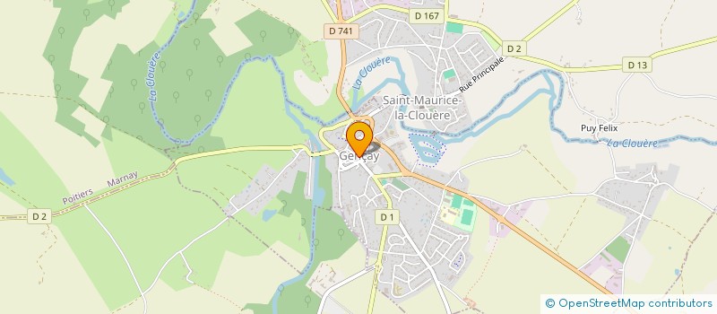 localisation de l'entreprise CAMPAGNE GLYPHOSATE 86 à GENCAY