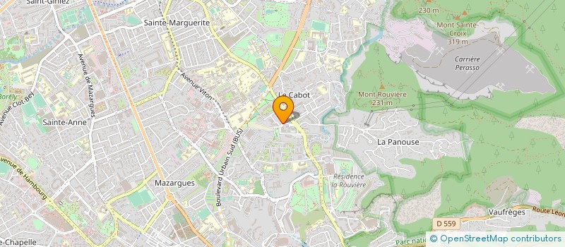 localisation de l'entreprise CAMPAGNE LES CHARMERETTES à MARSEILLE