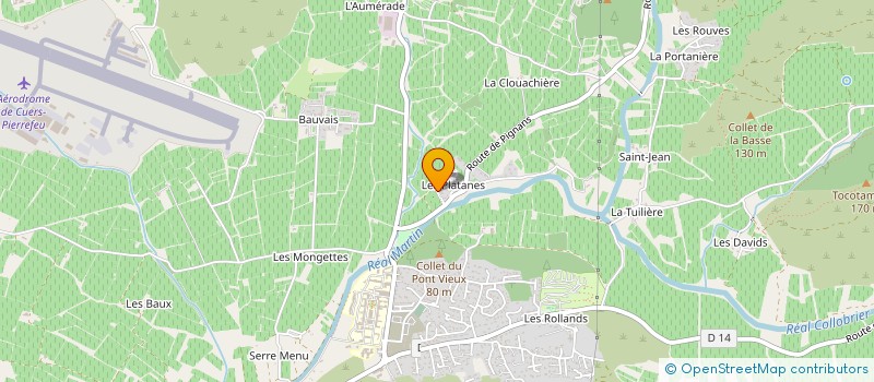 localisation de l'entreprise CAMPAGNE LES PLATANES SCI  AIX EN PROVENCE