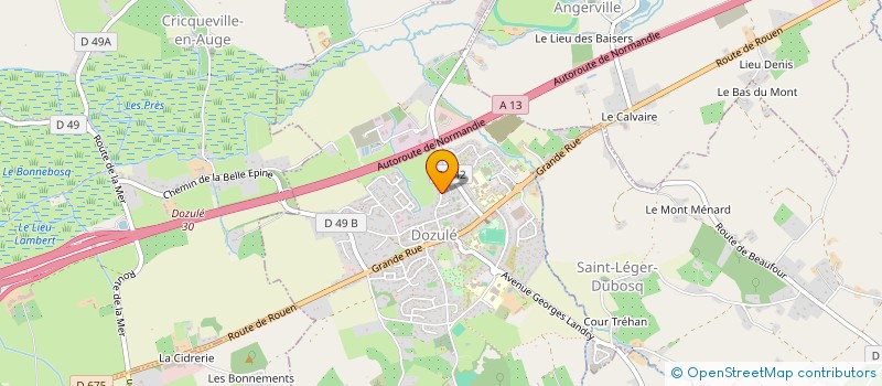 localisation de l'entreprise CAMPAGNE & MUSIQUES  CRESSEVEUILLE