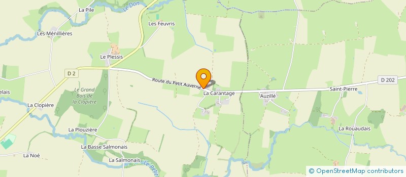 localisation de l'entreprise CAMPAGNE SEGUNDO  PETIT-AUVERNE